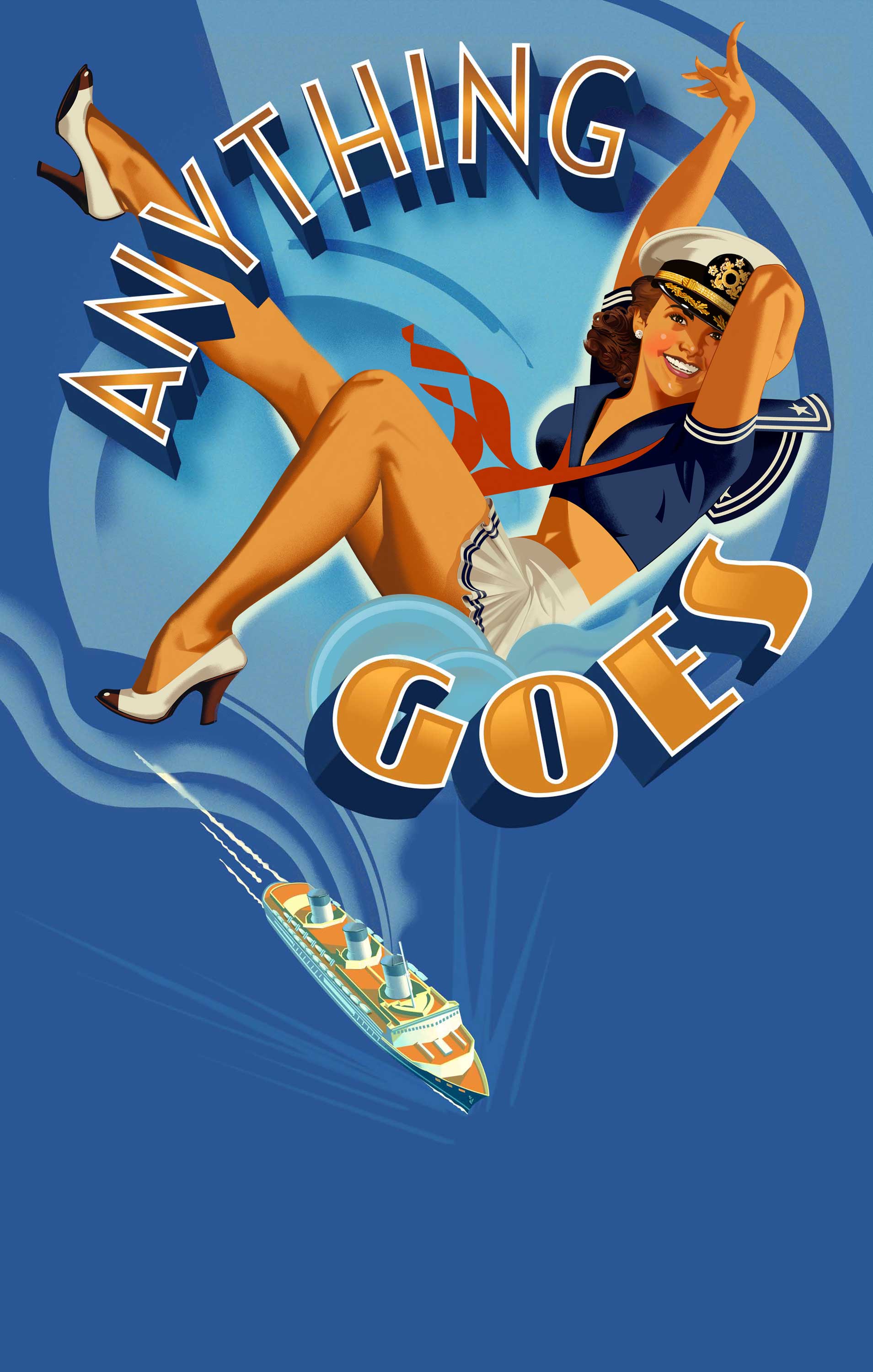 Robert Rodriguez Illustration anything goes sailor girl