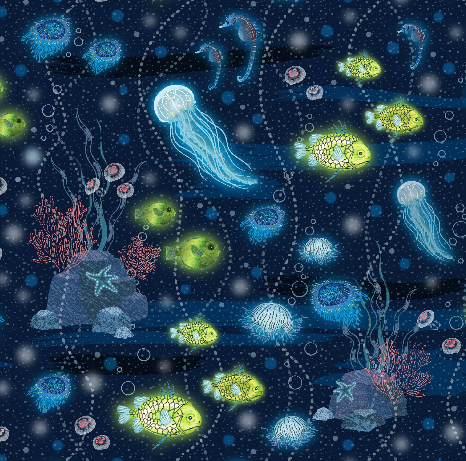 Pamela Duarte Illustration Bioluminescence 