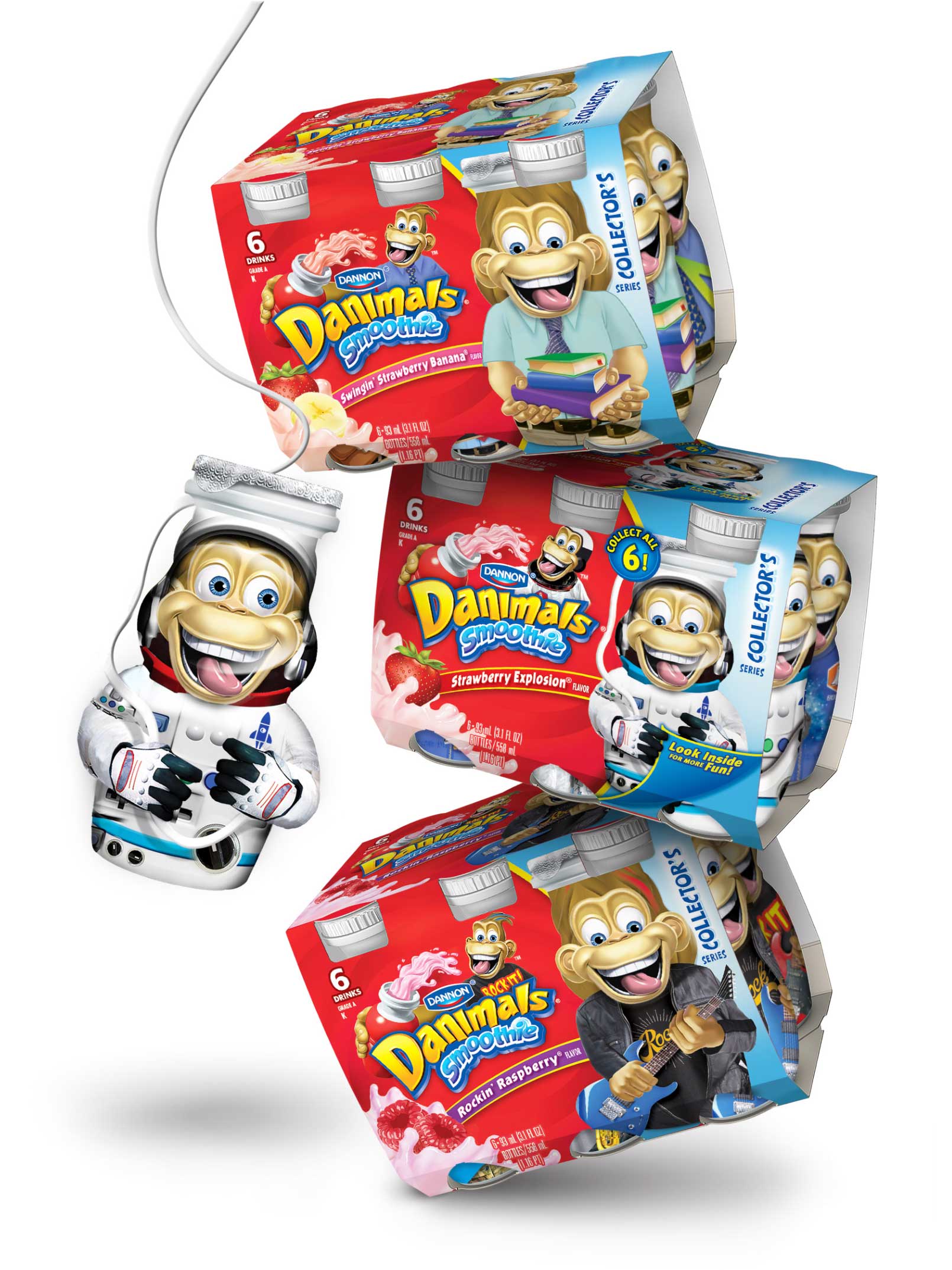 Dannon-Yogurt-Danimals-Smoothies-with-Monkey-Characters