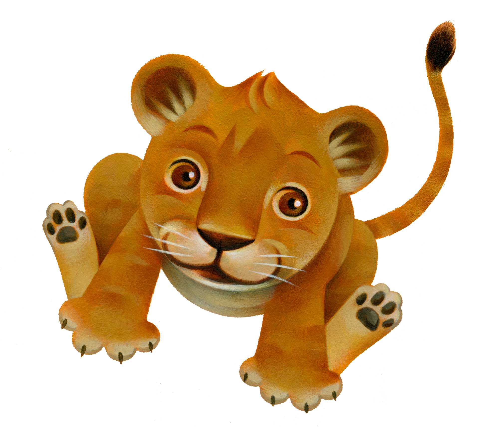 Jui Ishida Illustration lion play
