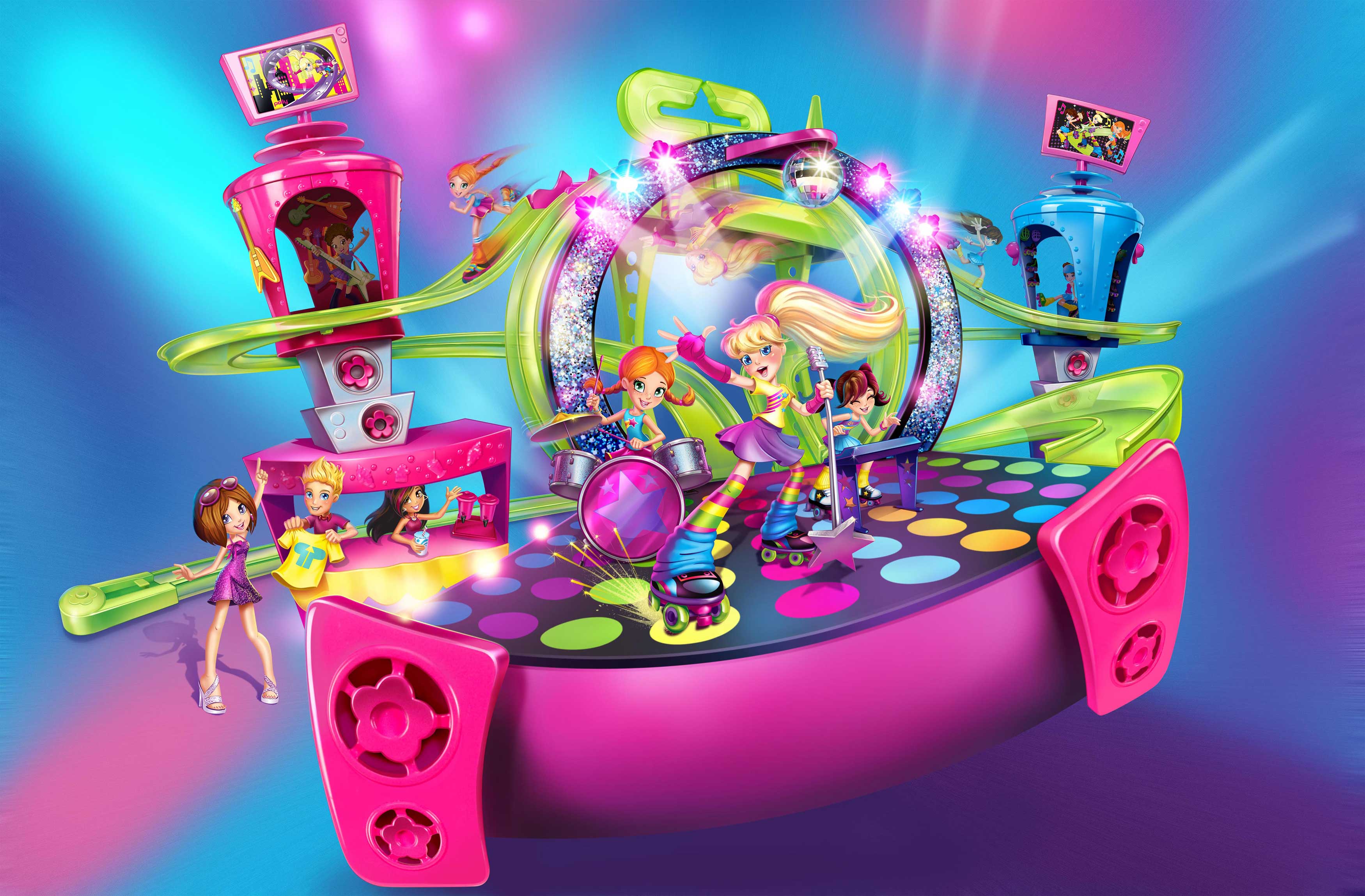 Ray Goudey Illustration Polly Pocket Concert