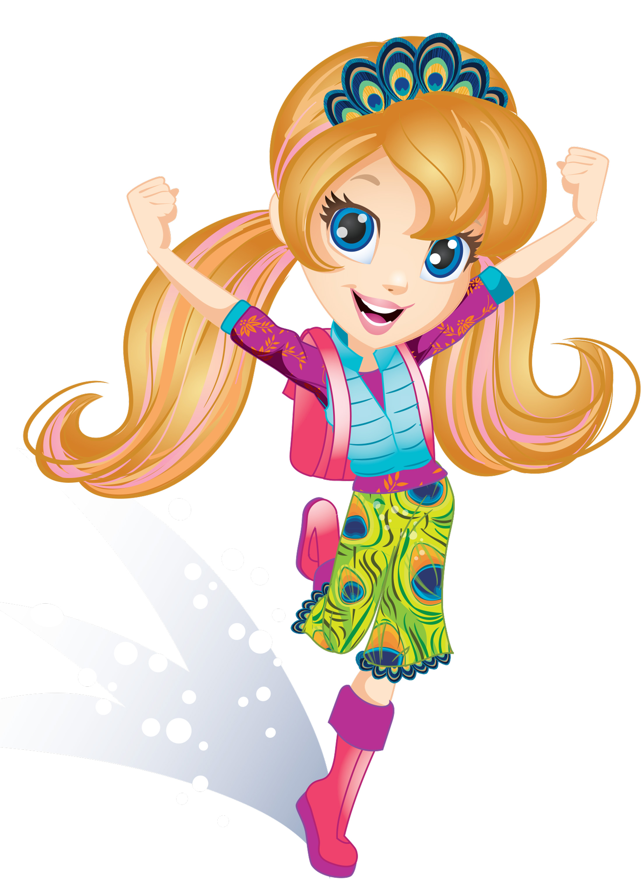 Mona Daly Illustration Polly Pocket Character