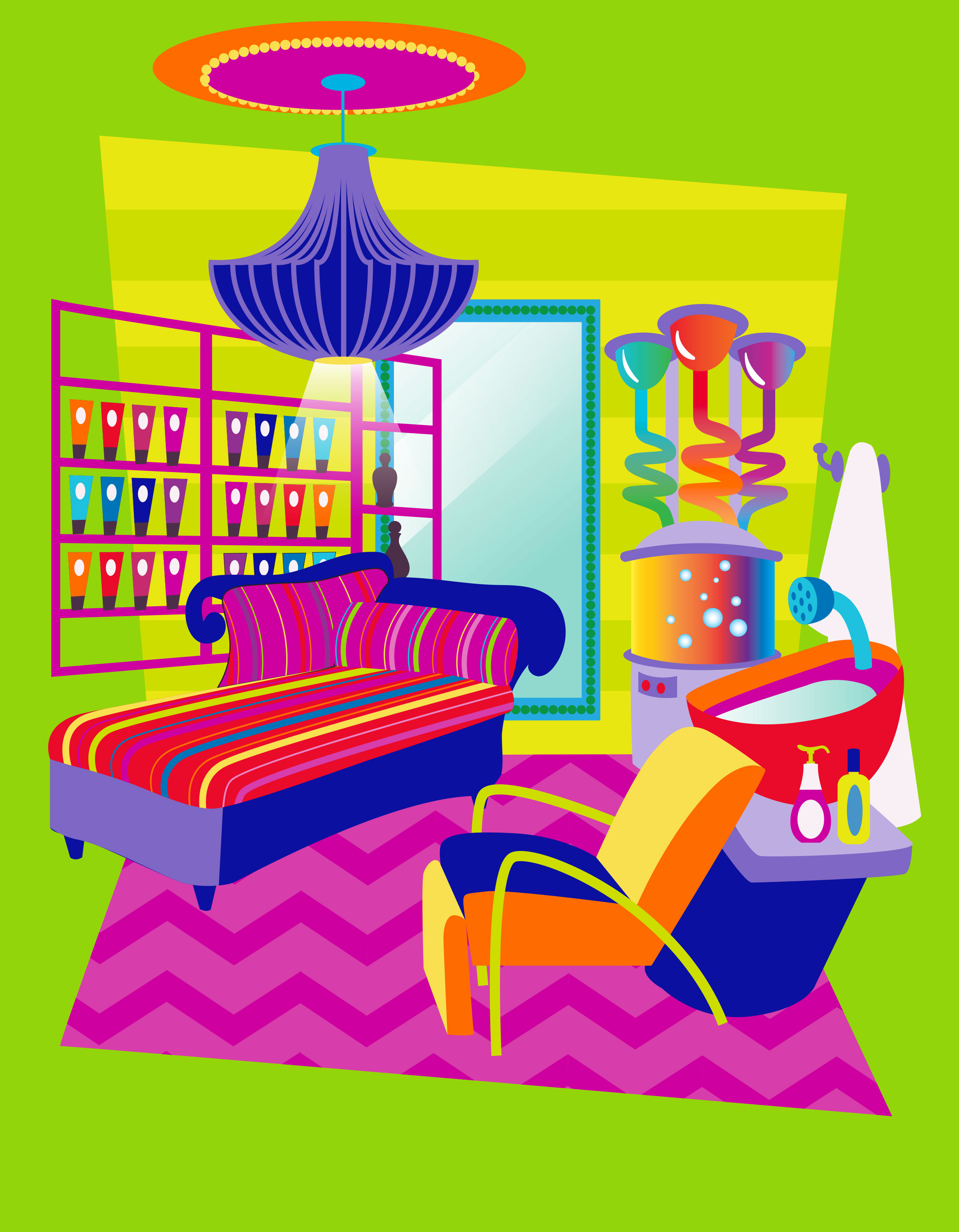 Mona Daly Illustration Roxy Color Station