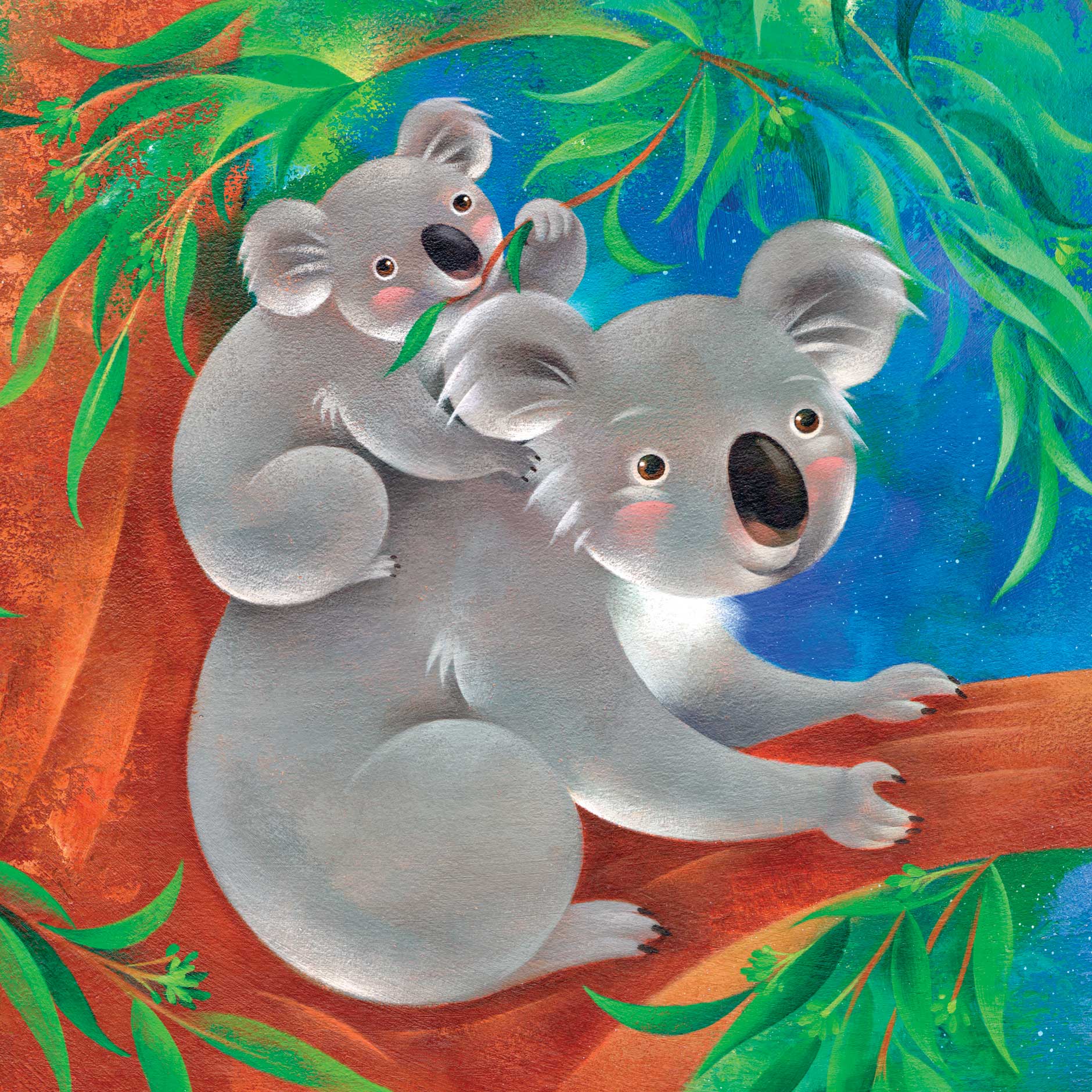 Jui Ishida Illustration Sleepy Koala bears